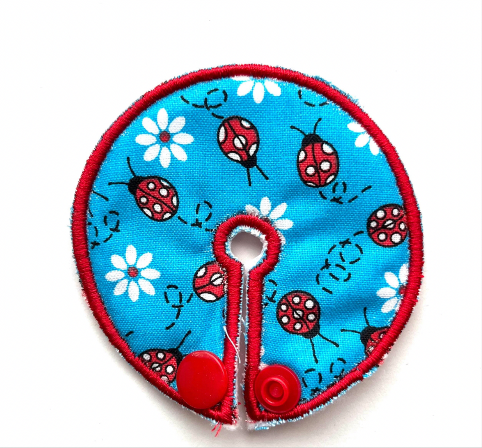 Blue ladybug 2.75" gtube pad