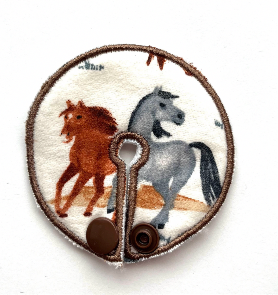 Horses gtube pad