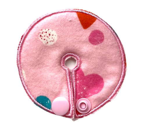 Pink hearts 2.75" gtube pad