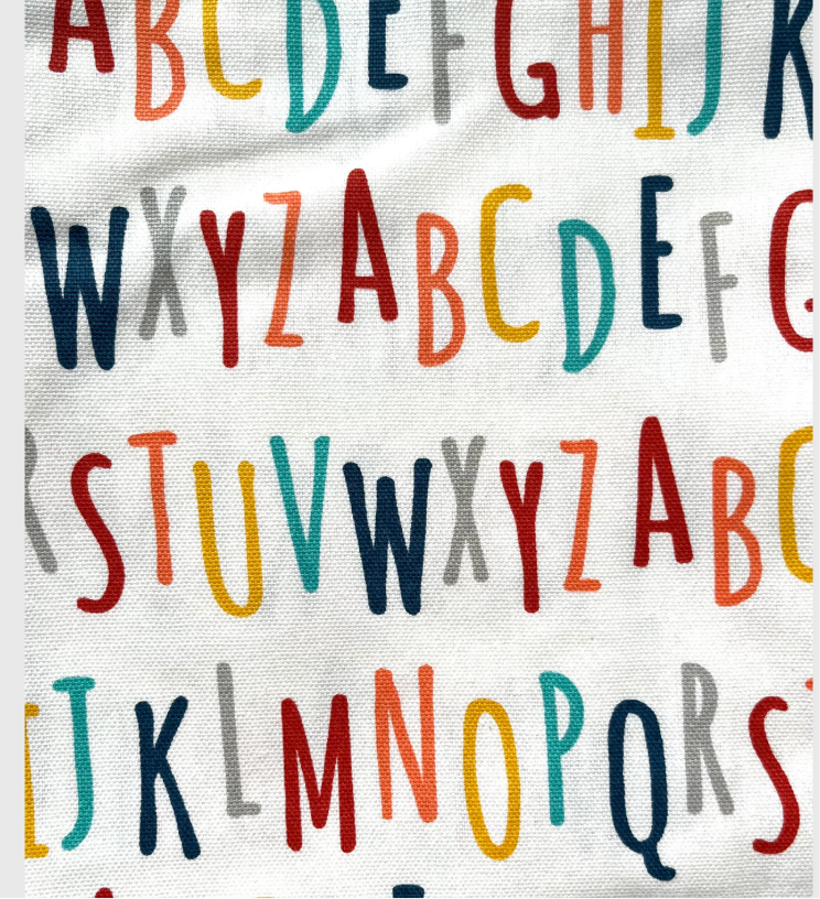 Primary alphabet 2.75" gtube pad