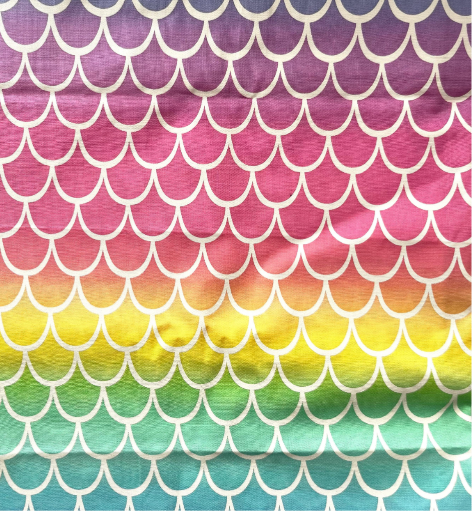 mermaid scale 2.75" gtube pad