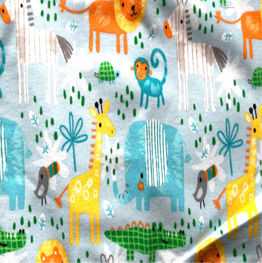 Zoo animals 2.75" gtube pad ONE PAD