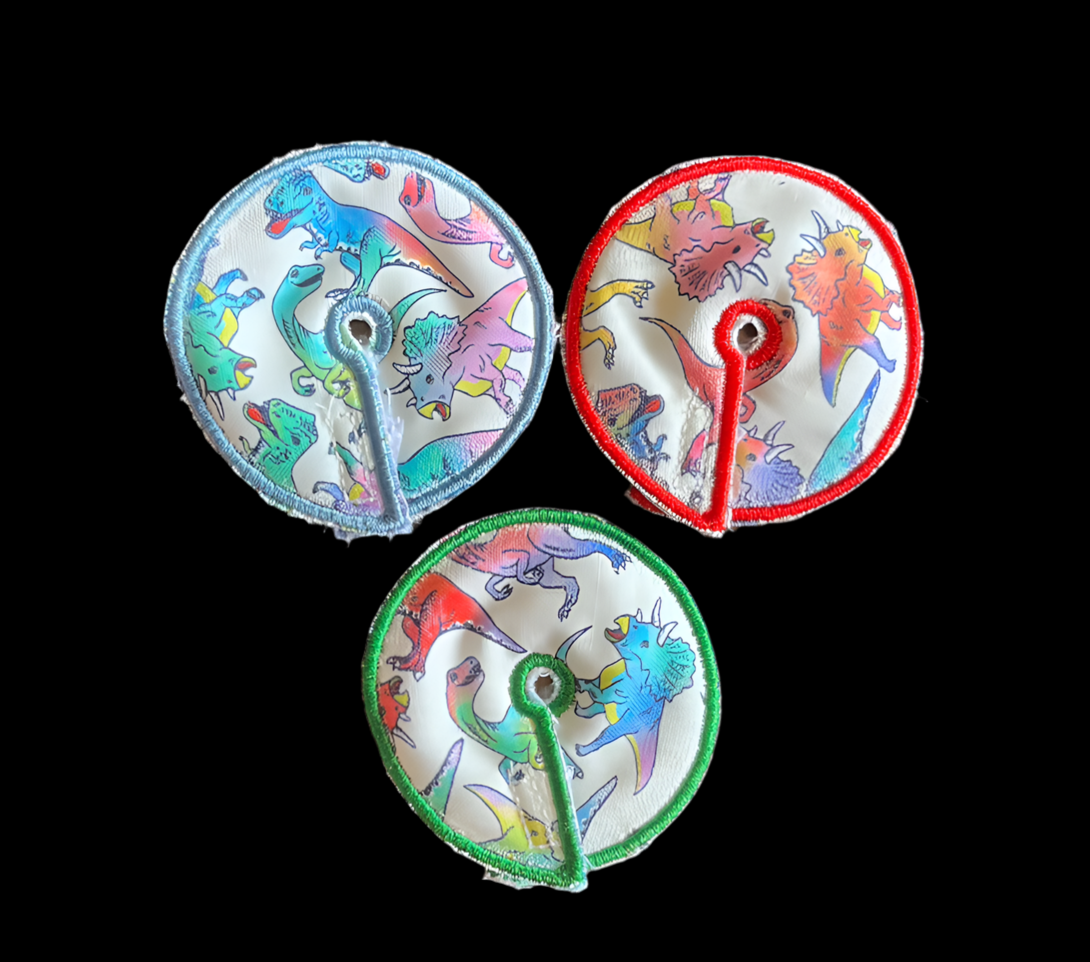 Ombre dinosaur 2.75" gtube pad ONE PAD