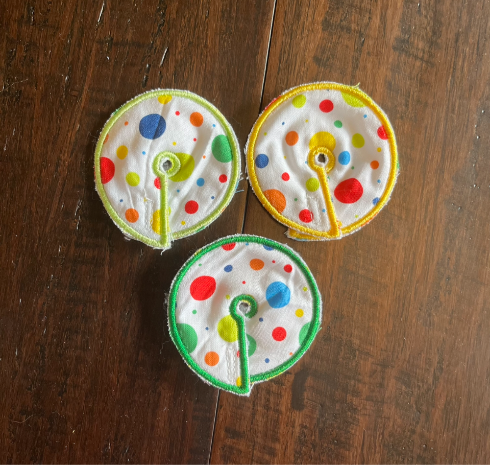 Polka dot 2.75" gtube pad ONE PAD