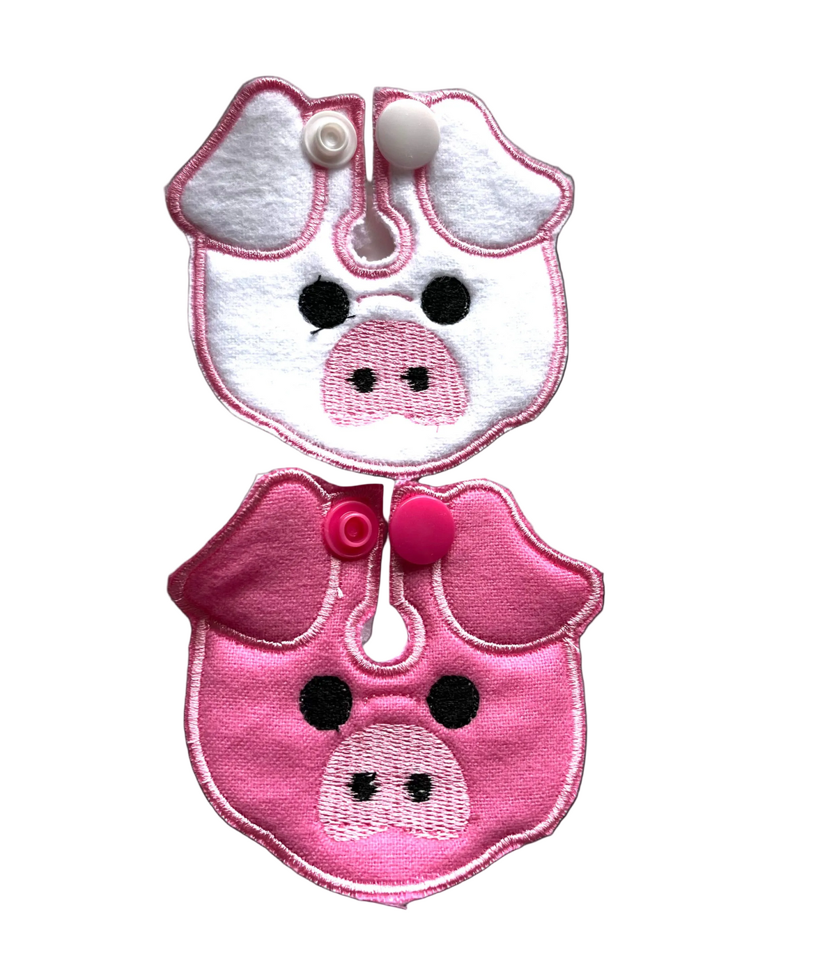 Pig Face print handmade g-tube belly belt
