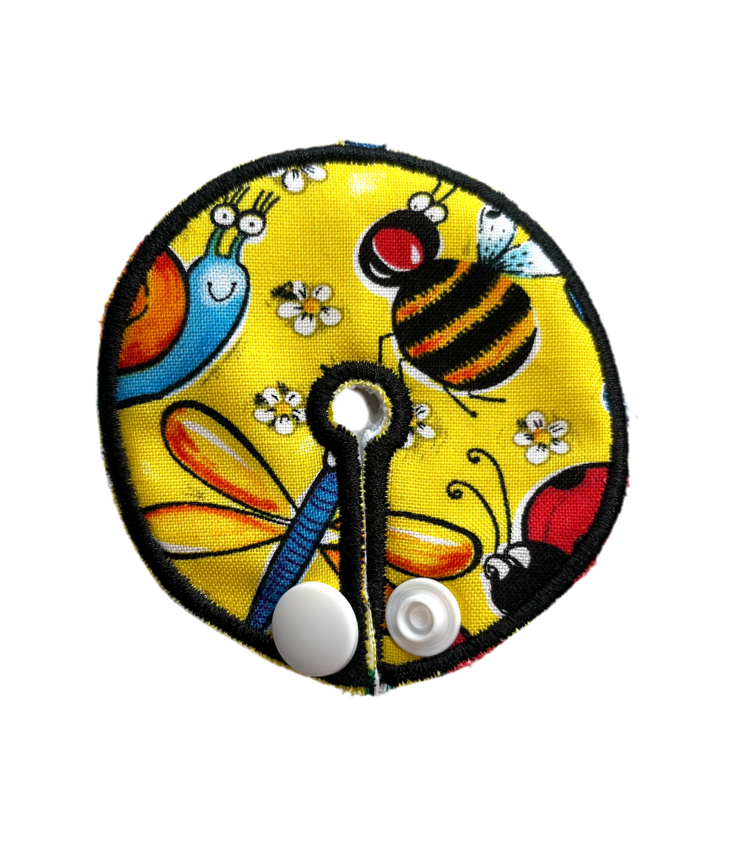 Bugs on yellow 2.75" gtube pad
