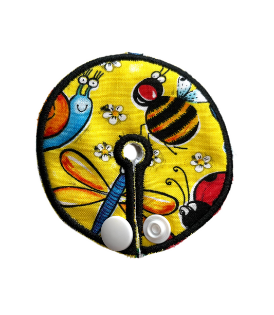 Bugs on yellow 2.75" gtube pad
