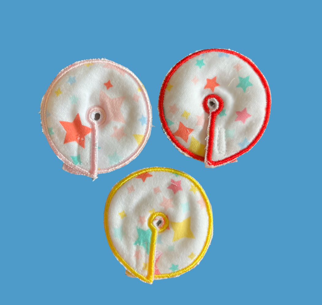 Pastel stars 2.75" gtube pad ONE PAD