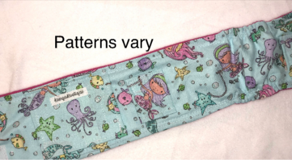 Mermaid gtube belt belly band