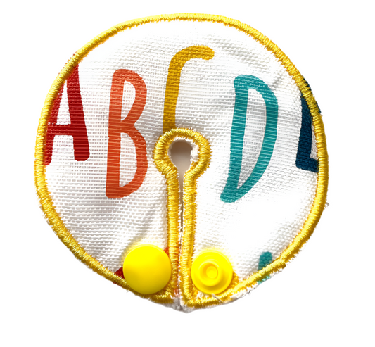 Primary alphabet 2.75" gtube pad