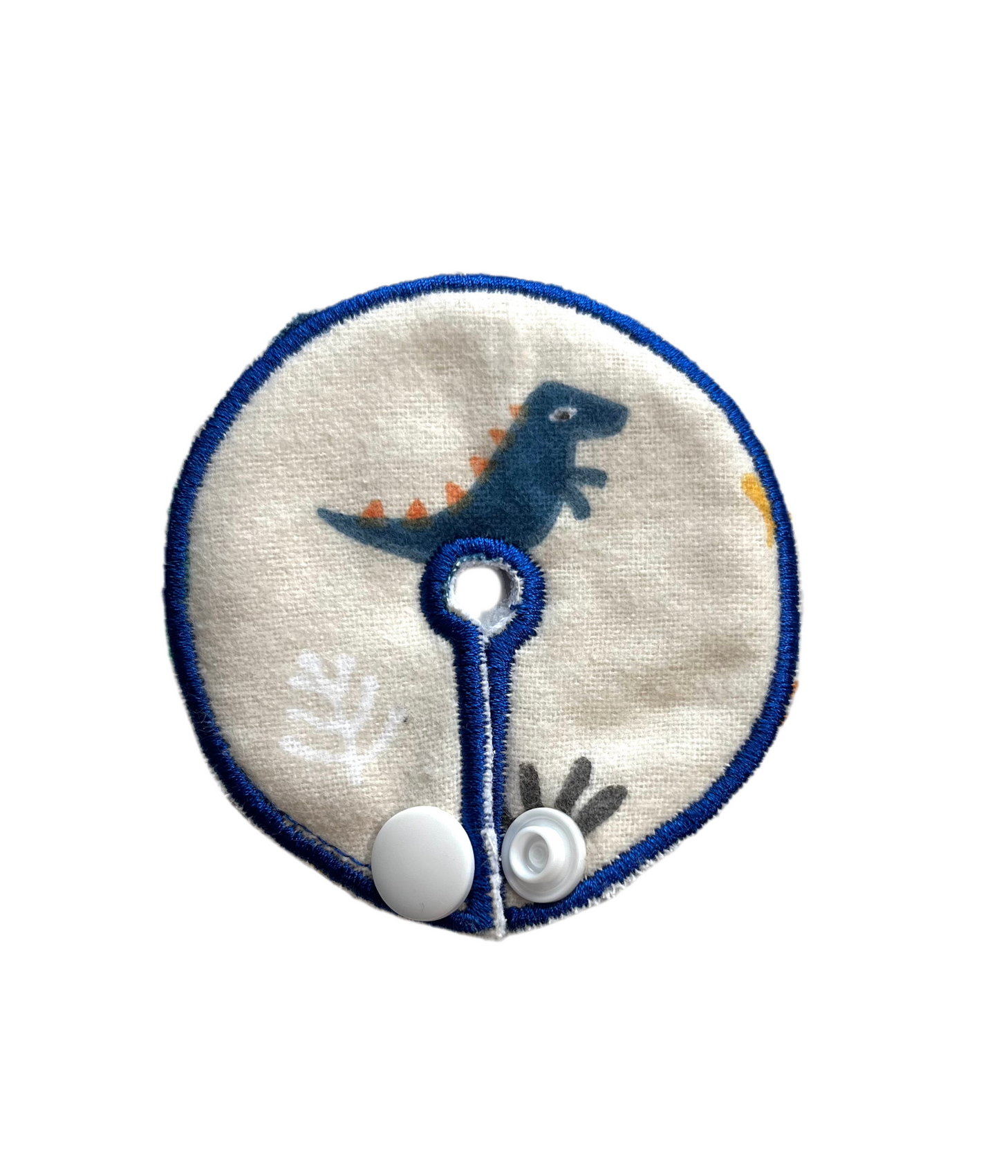 Beige dinosaur 2.75" gtube pad