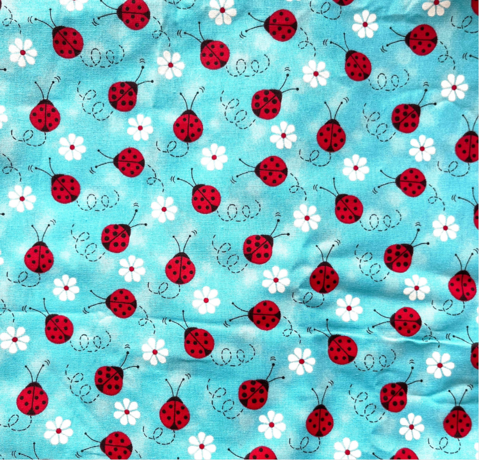 Blue ladybug 2.75" gtube pad