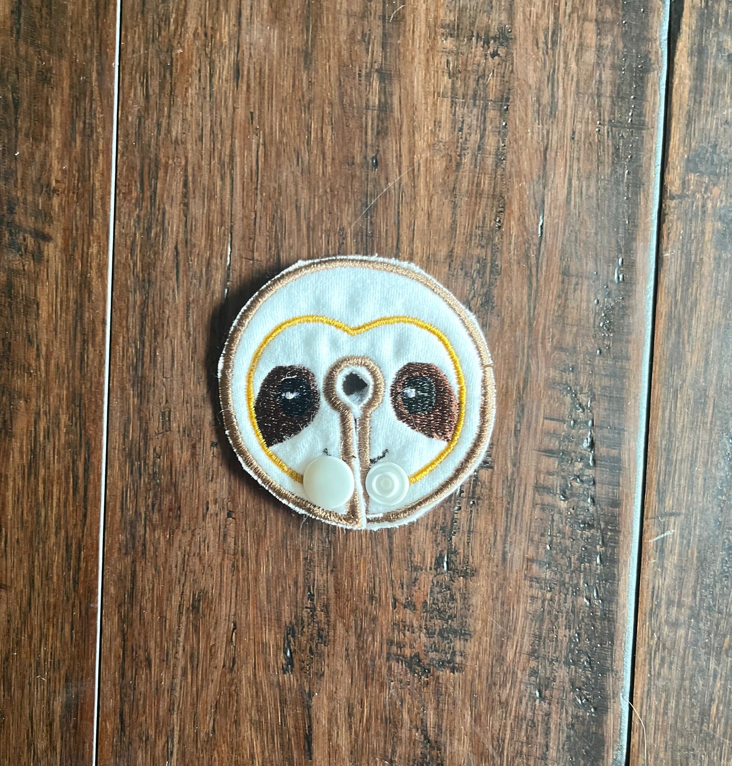 Sloth gtube pad