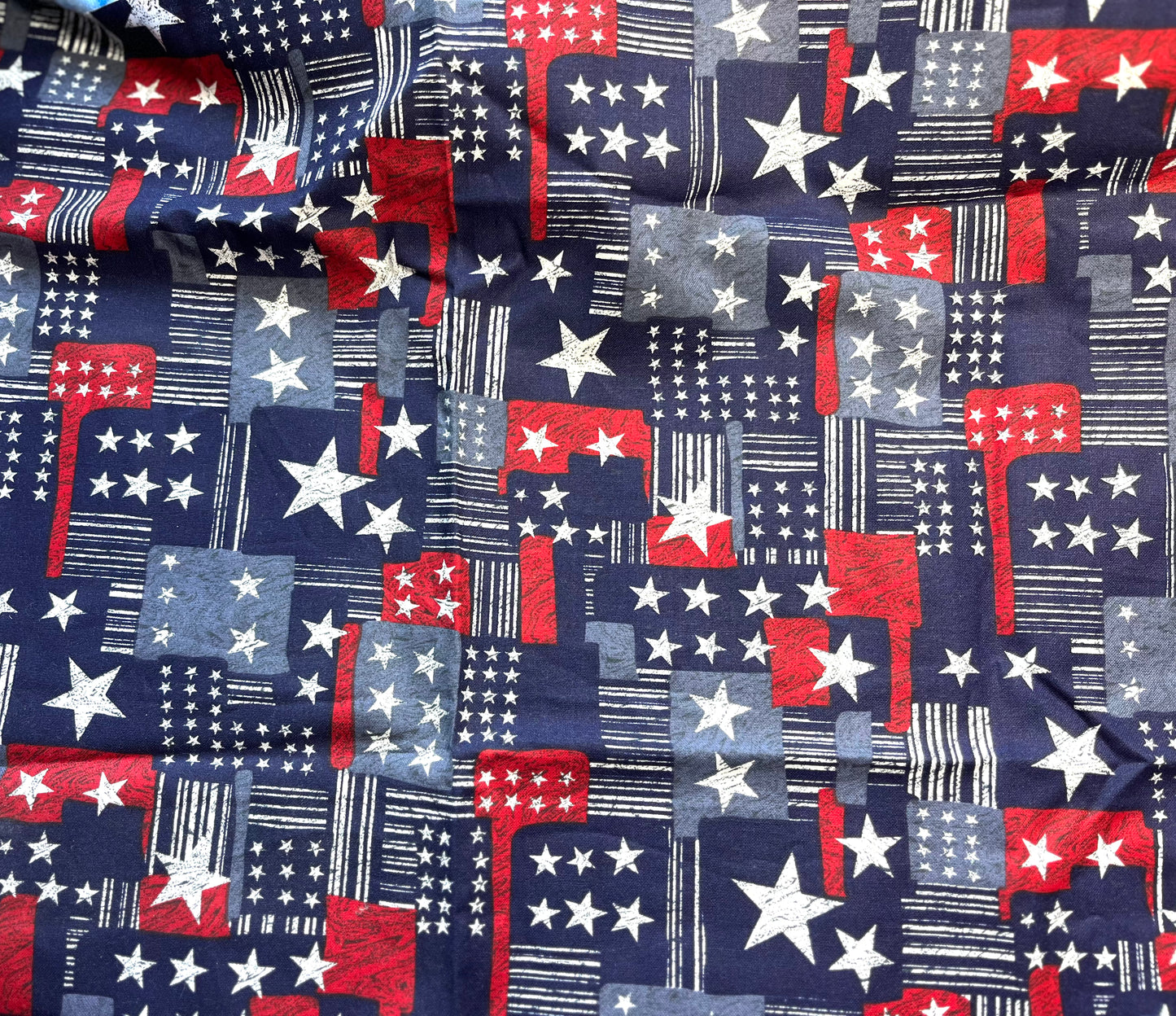 Patriotic old stars 2.75" gtube pad