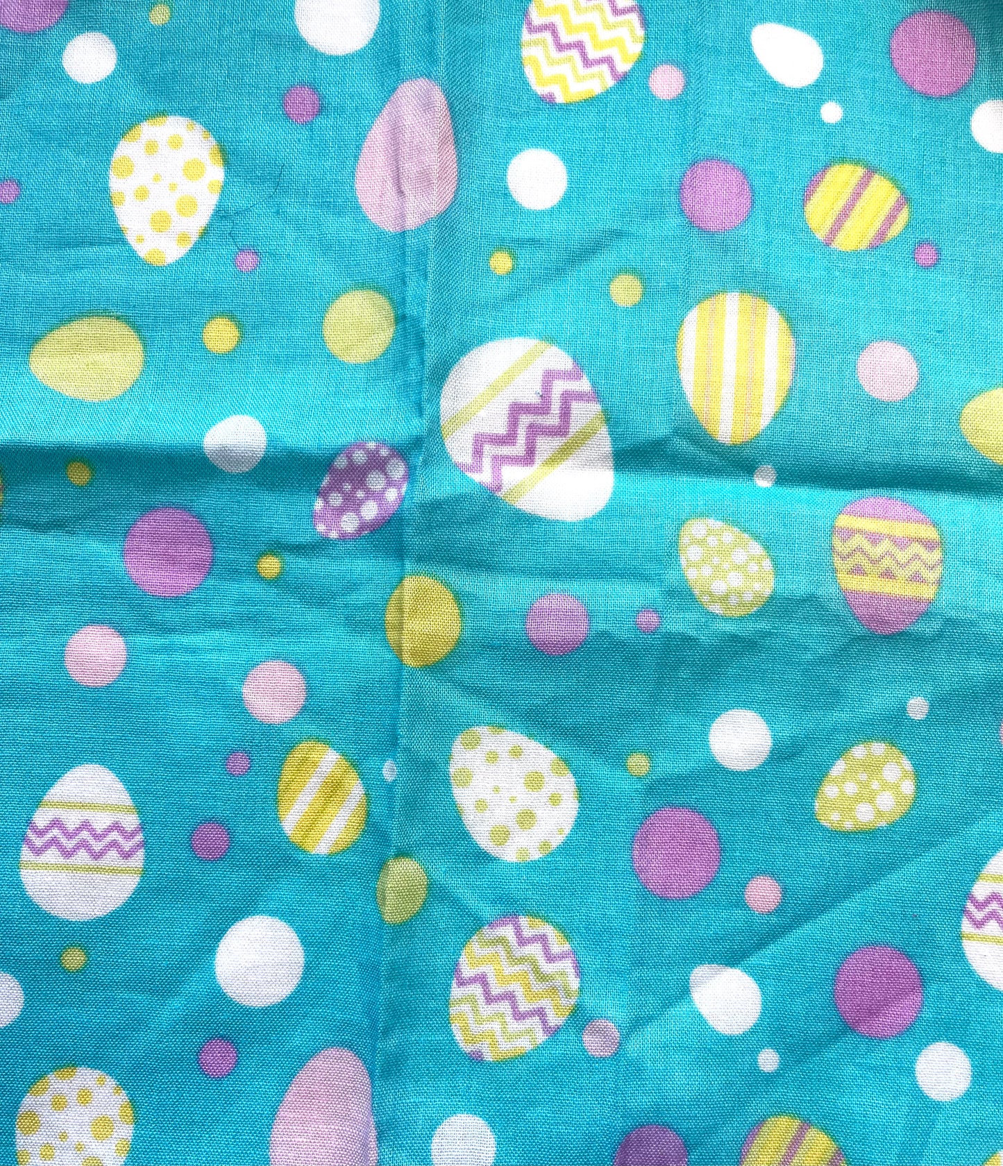 Easter eggs on blue 2.75" gtube pad
