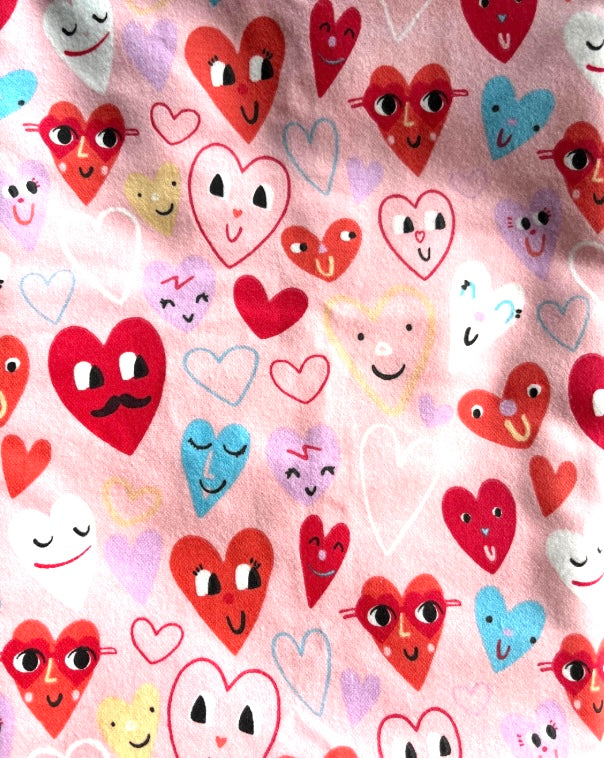 Pink hearts 2.75" gtube pad