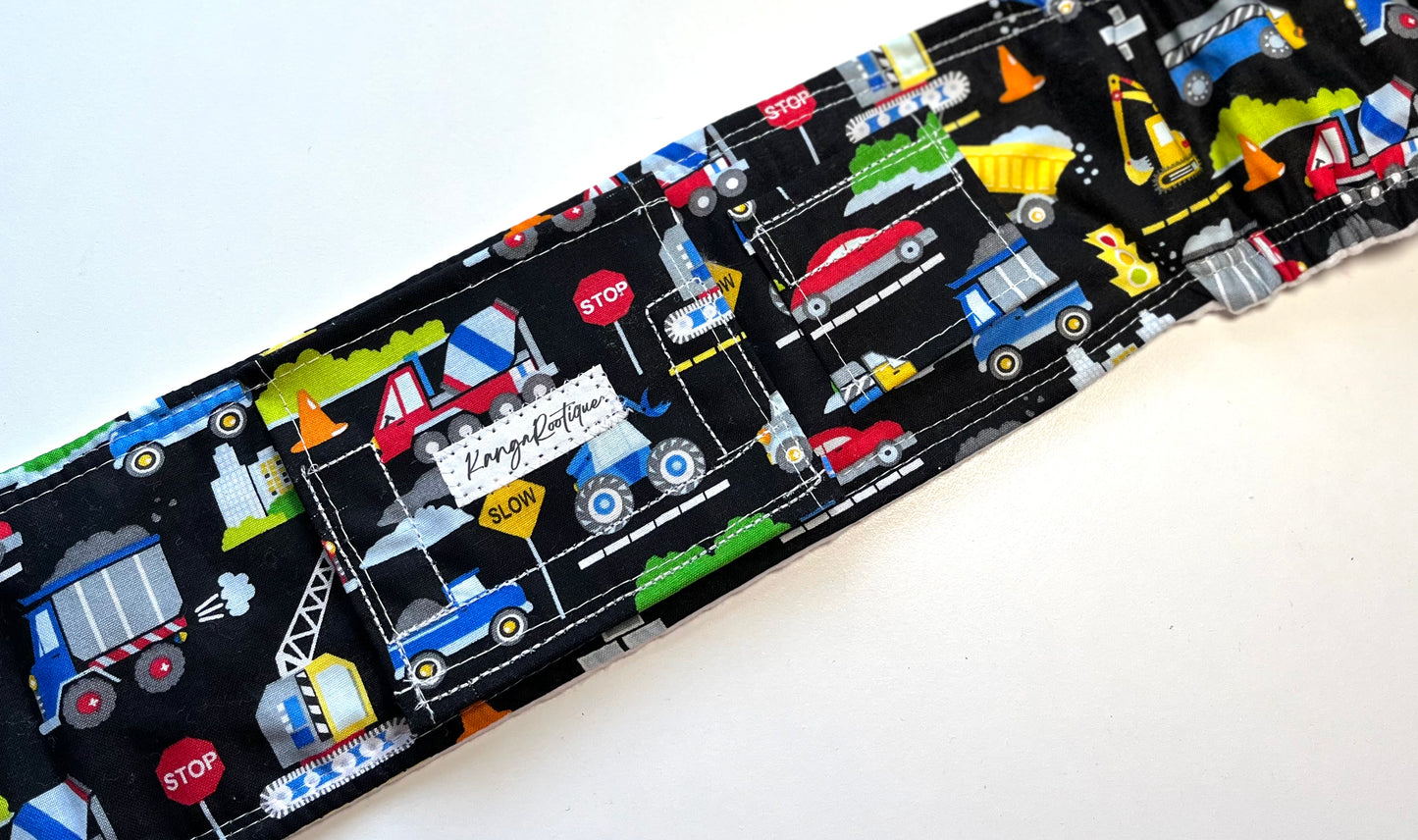 Construction gtube belt belly band