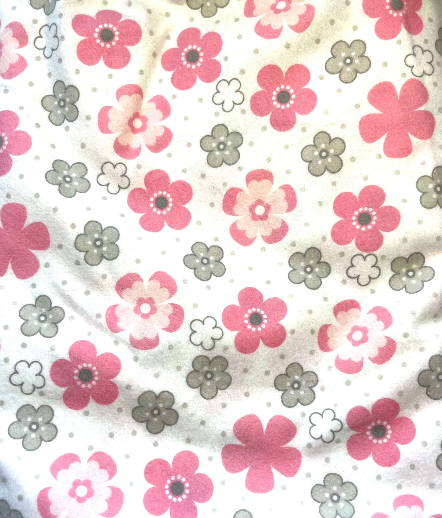 Pink gray flower 2.75" gtube pad