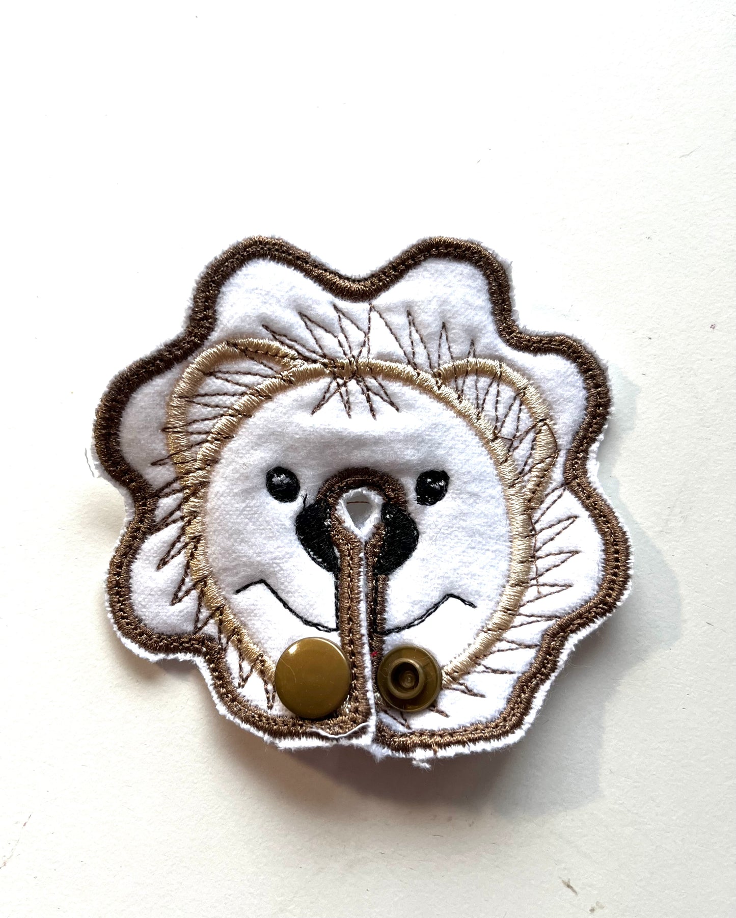 Lion face gtube pad