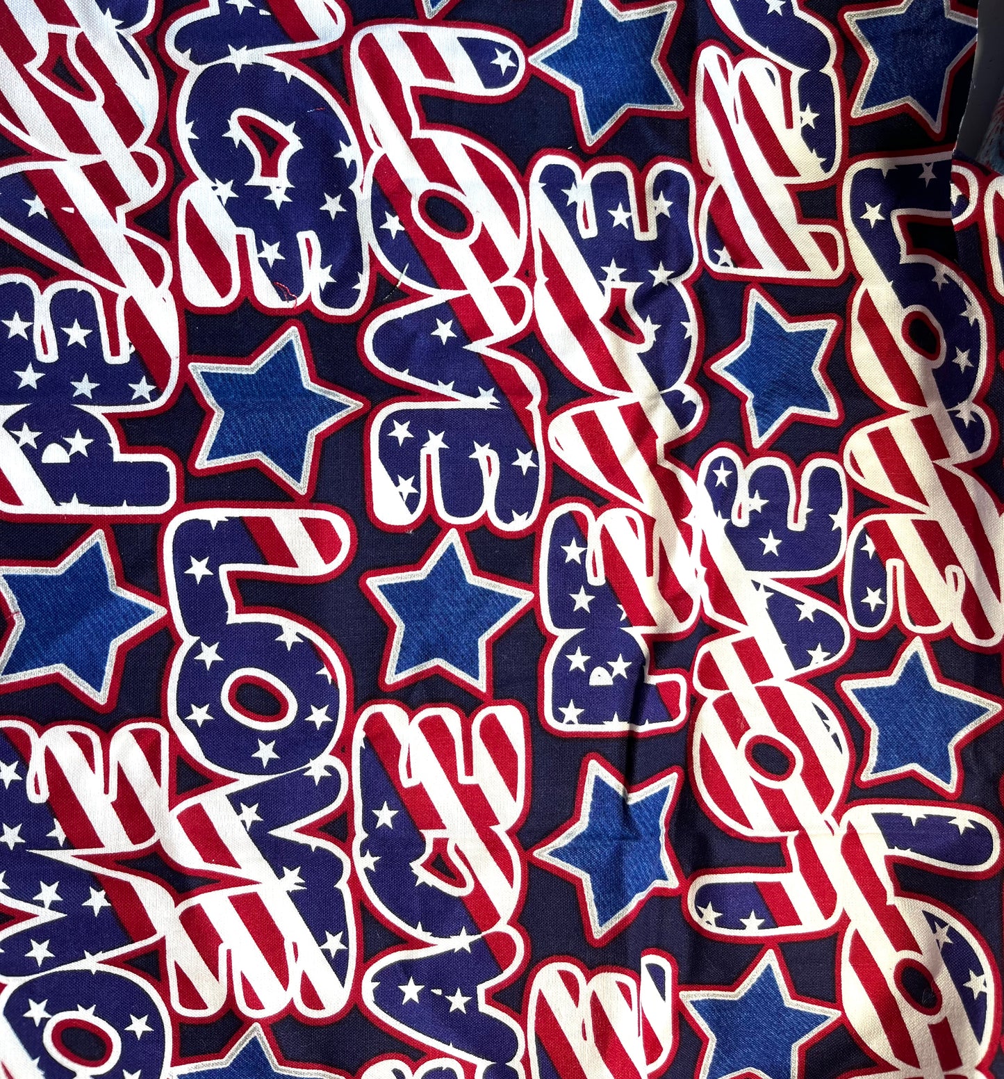 Patriotic words 2.75" gtube pad