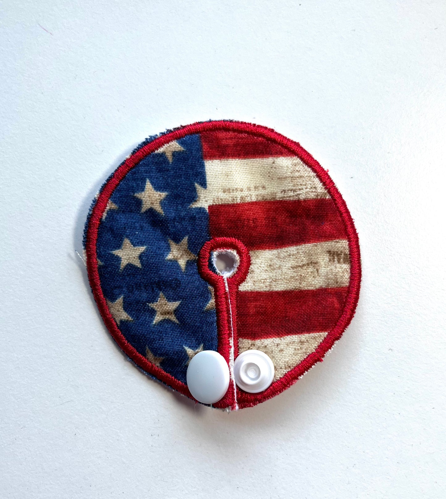 Patriotic flag 2.75" gtube pad