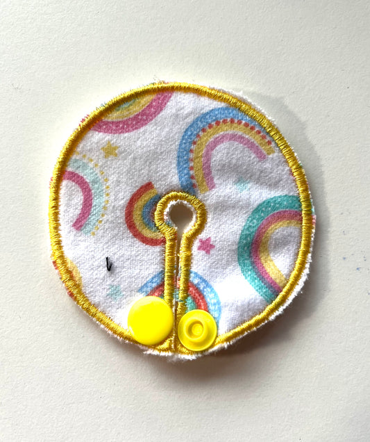 Pastel rainbow 2.75" gtube pad