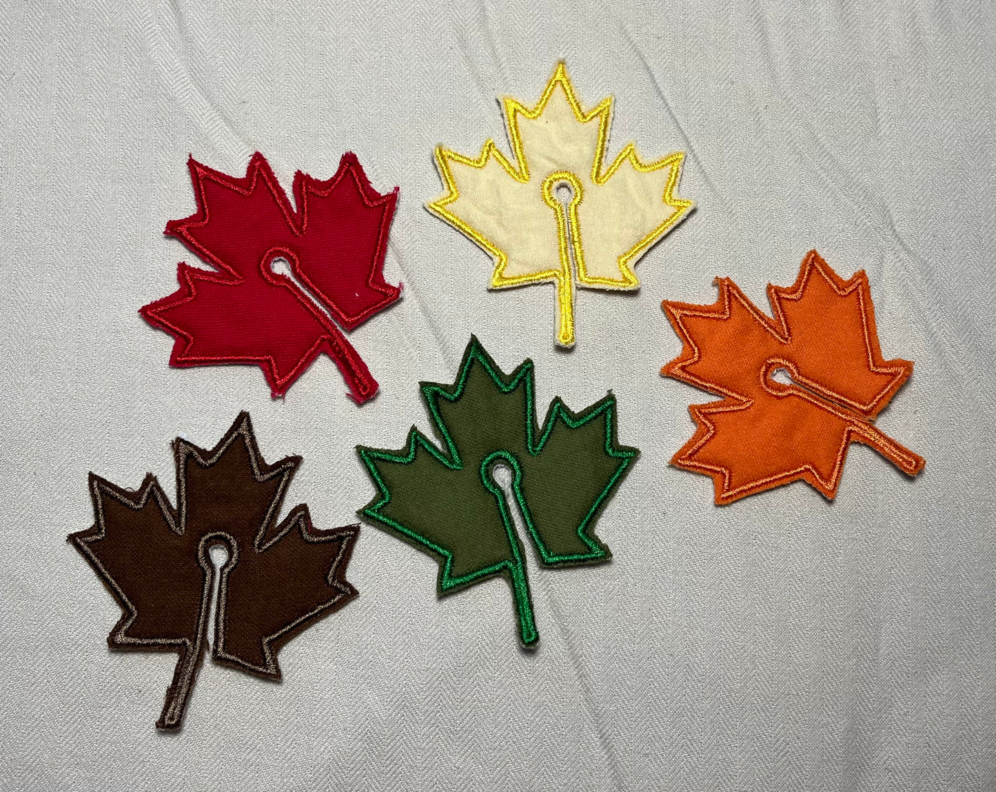 Fall leaves gtube pad