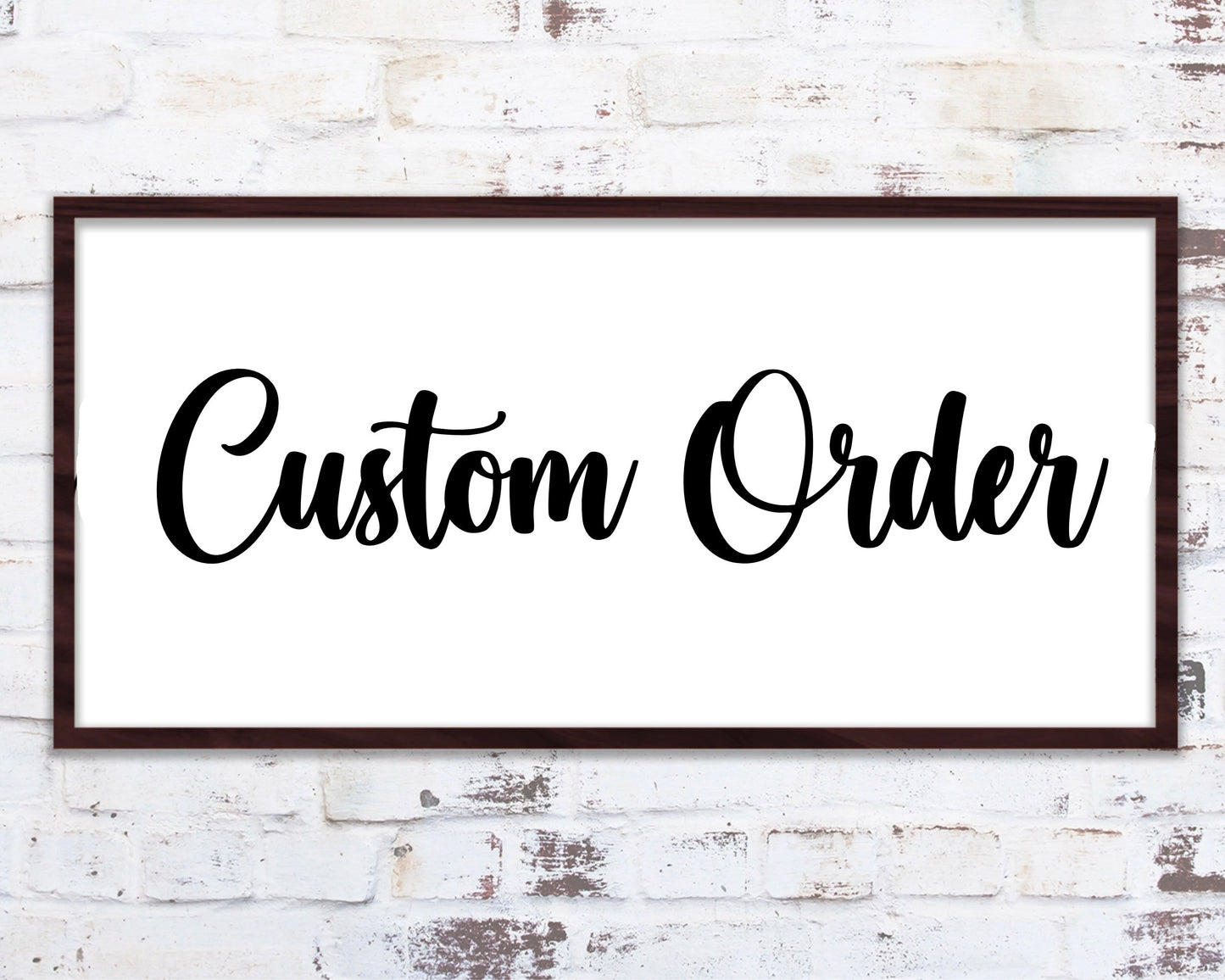 Custom order for Megan