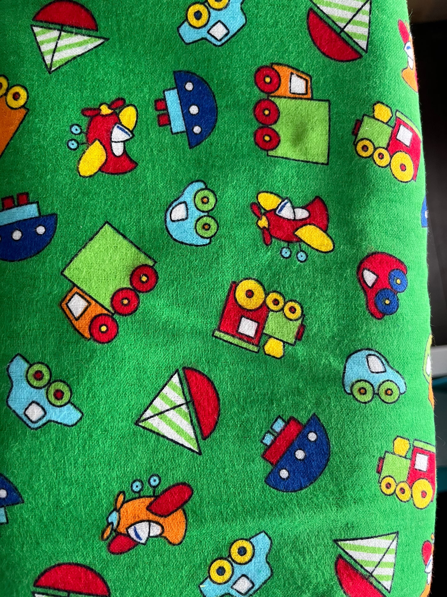 Boats cars vehicles gtube belt belly band - GREEN PRINT ONLY