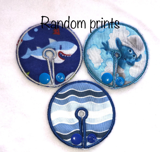 RANDOM PRINTS 2.75" gtube pads - 3pk