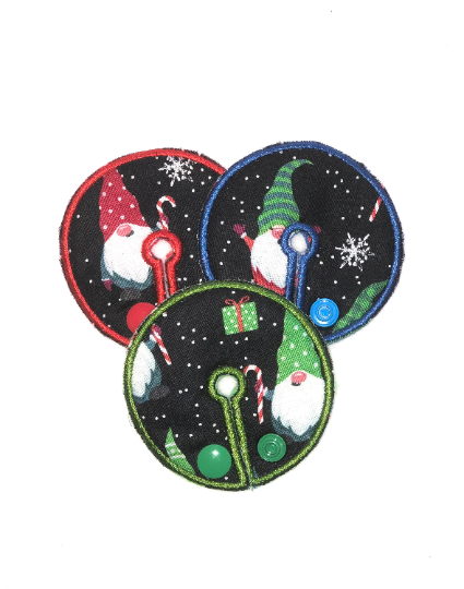 Christmas gnomes 2.75" gtube pad