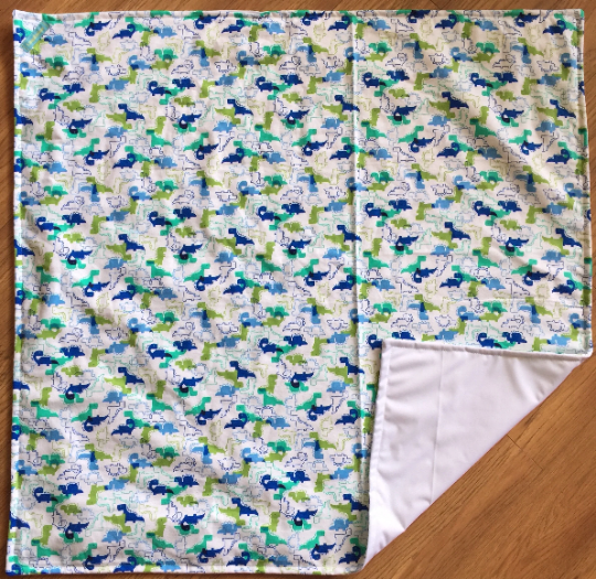 Reusable chux bed pad