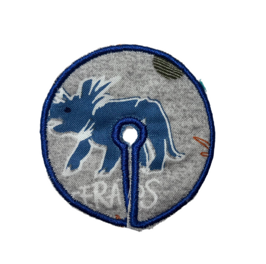 Gray dinosaur 2.75" gtube pad