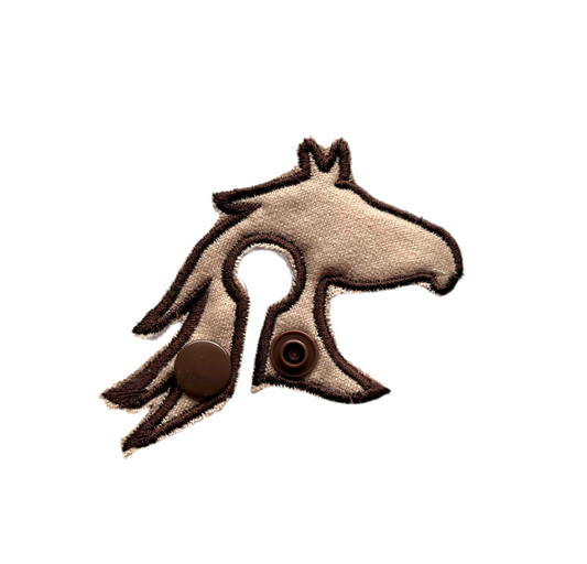 Horse head gtube pad