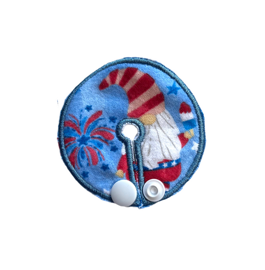 Patriotic gnome 2.75" gtube pad