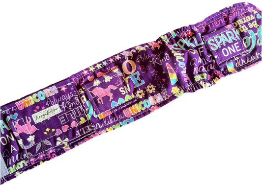 Unicorn sparkle gtube belt belly band