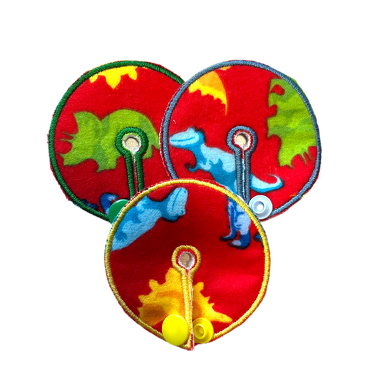 Red dinosaur 2.75" gtube pad