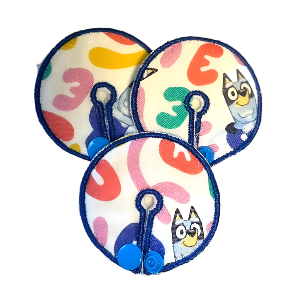 Blue and brown Dog 2.75" gtube pad