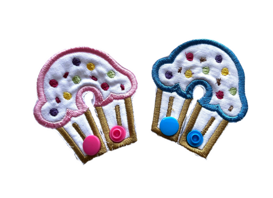 Birthday cupcake gtube pad