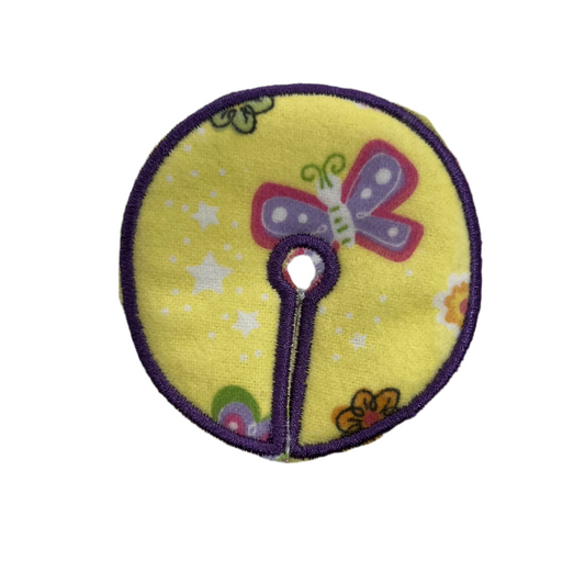 Yellow Butterfly 2.75" gtube pad