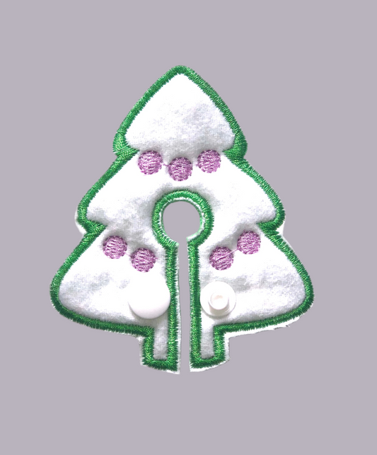 Christmas tree gtube pad