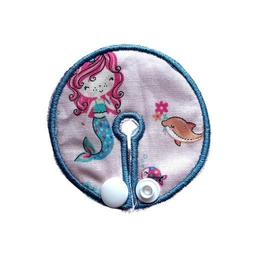 Pink mermaid 2.75" gtube pad