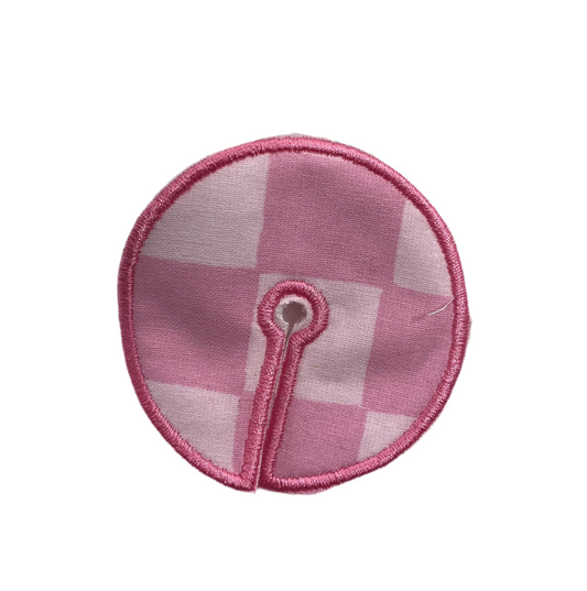 Pink check 2.75" gtube pad