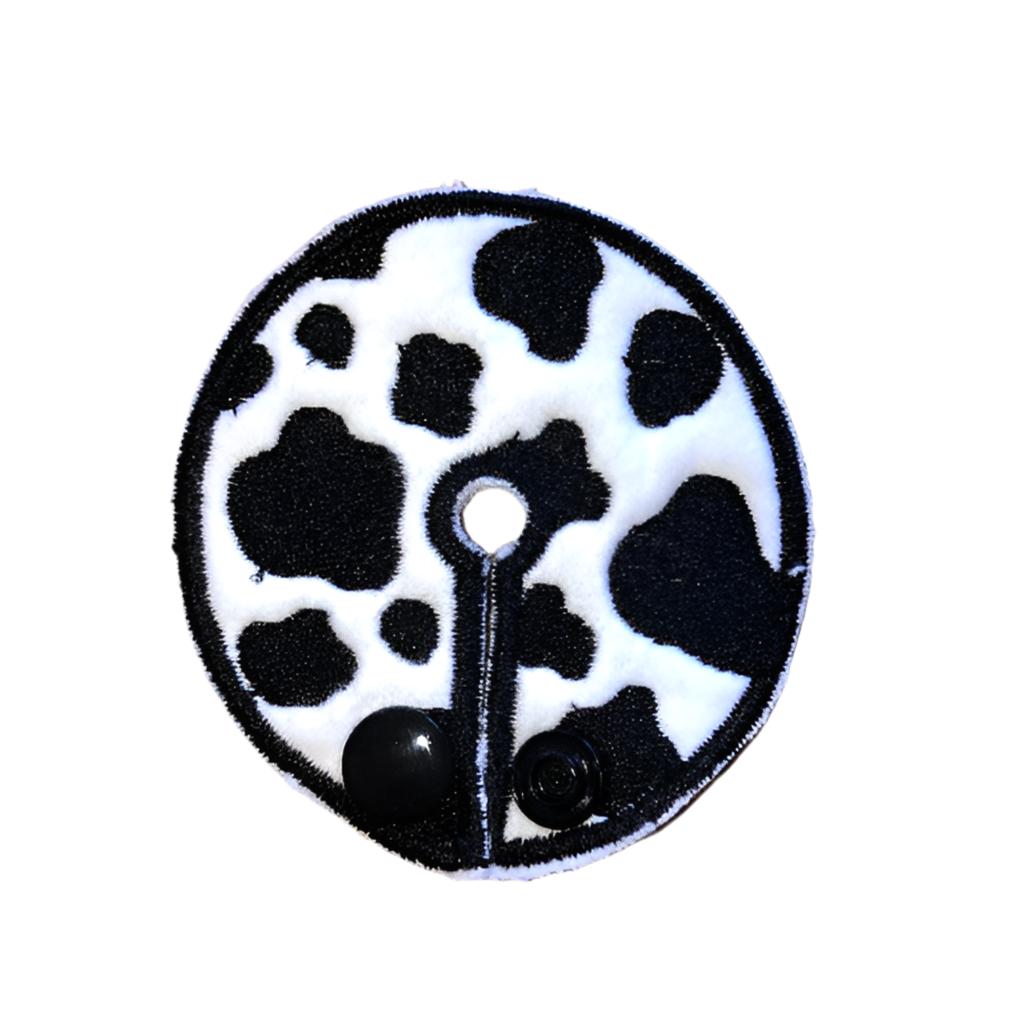 cow print gtube pad