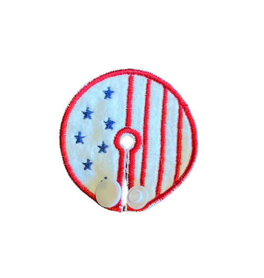 Stars and stripes 2.75" gtube pad