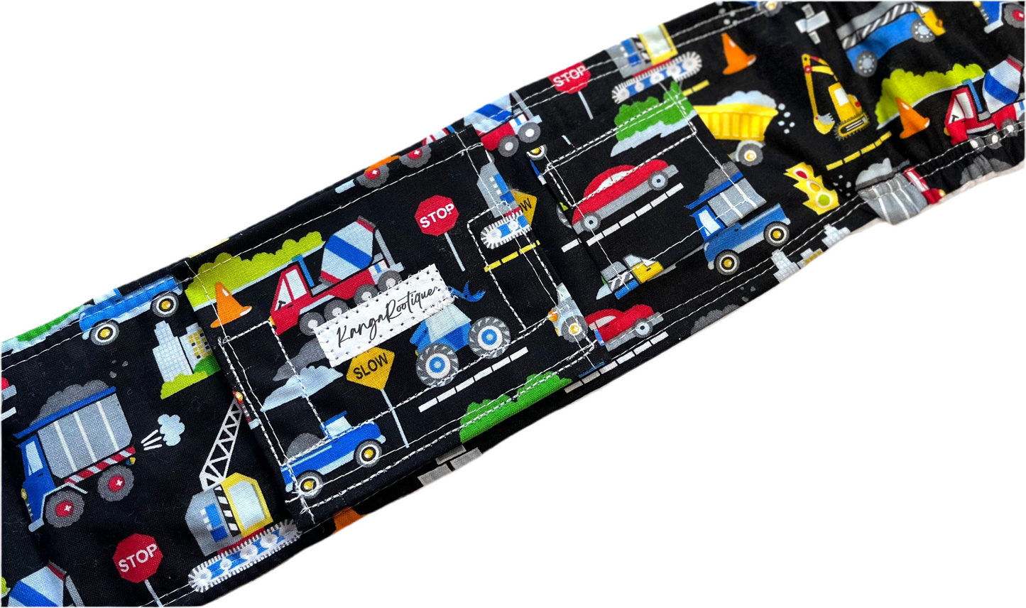 Construction gtube belt belly band