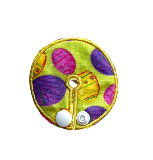 Easter eggs on green 2.75" gtube pad