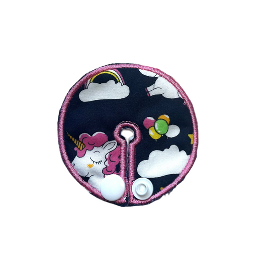 Unicorns on navy 2.75" gtube pad