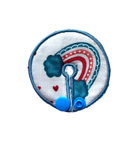 Boho rainbow 2.75" gtube pad