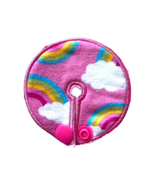 Pink rainbow 2.75" gtube pad